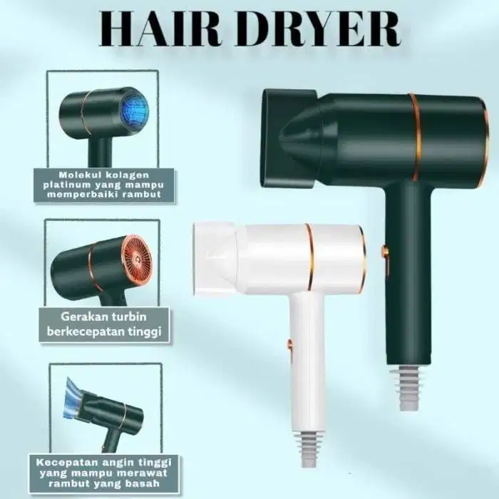 Hair Dryer Household multi-range adjustment Hairdryer Pengering Rambut