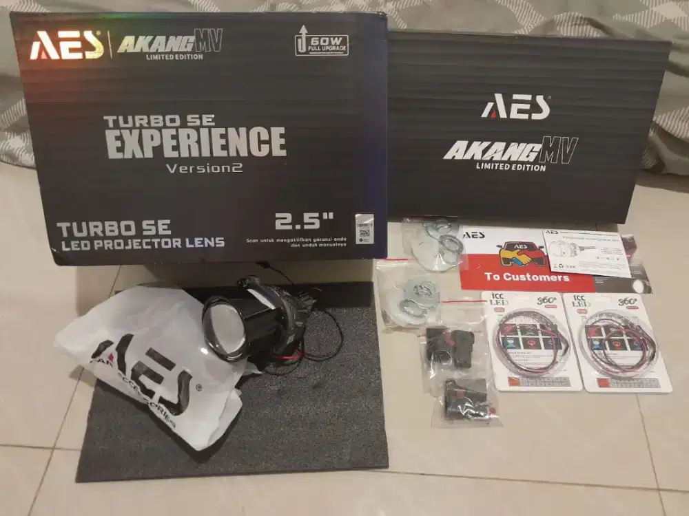 BILED AES TURBO SE EXPERIENCE V2 2,5inc x Akang MV limited edition
