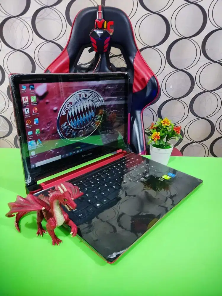 Lenovo Flex Core i7 Ram 8/128gb Ssd Dual Vga Touchscreen Siap Pakai CO