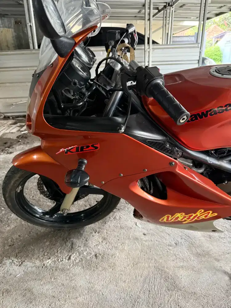 Kawasaki ninja RR orange asli