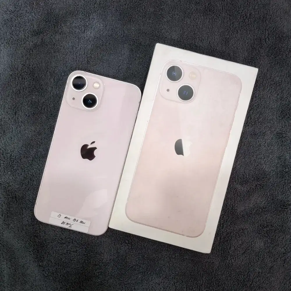 iPhone 13 Mini 128gb iBox Pink Free Adapter Fullset Original