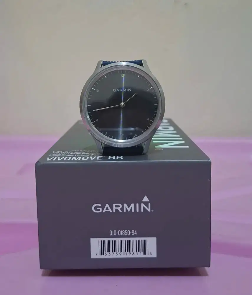 Garmin Vivomove HR Premium Silver Black Original