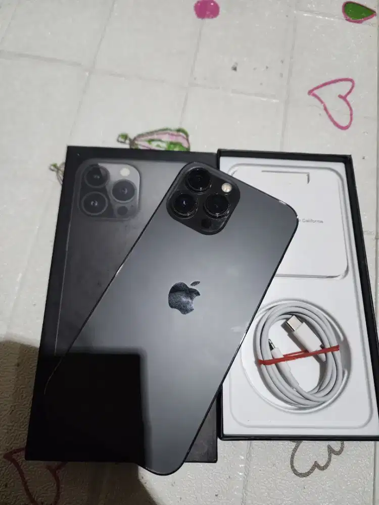 Iphone 13promax 128gb ex ibox warna graphite