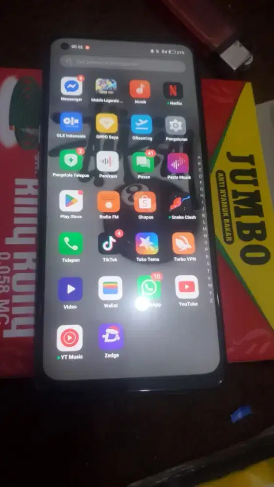 Oppo a95 full ory fp layar on