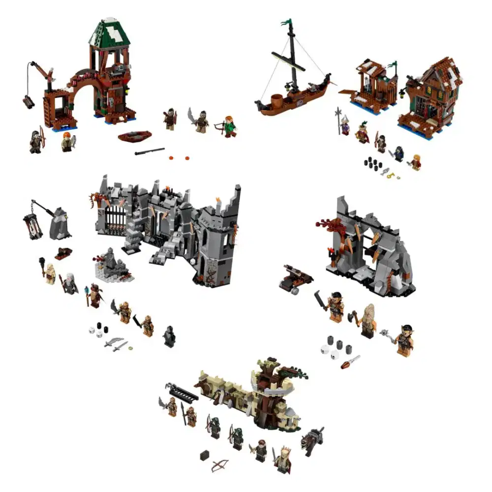 KOLEKSI LEGO HOBBIT SETS (ALL IN)