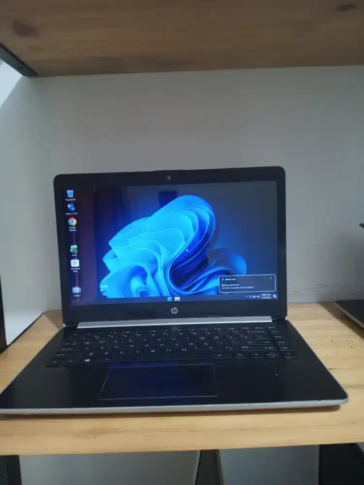 HP 14-cmxxx AMD A9-9425 DDR 4GB SSD 128GB Nvme 14 Baterai 2 jam