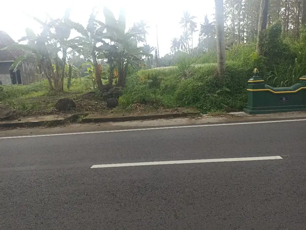 Tanah di Jogja area kuliner,wisata Kaliurang