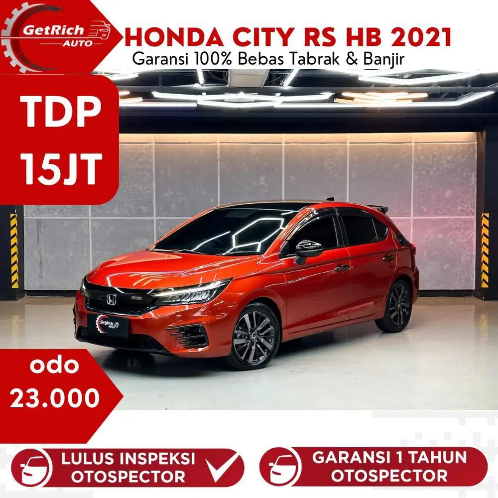 Honda city Rs HB 2021 oranye