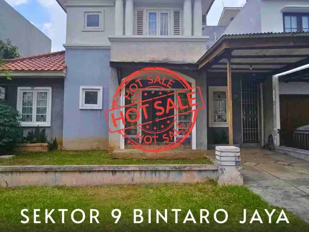 Paling Murah Cocok Investasi Rumah Di Puri Bintaro Jaya Sektor 9 Tangsel