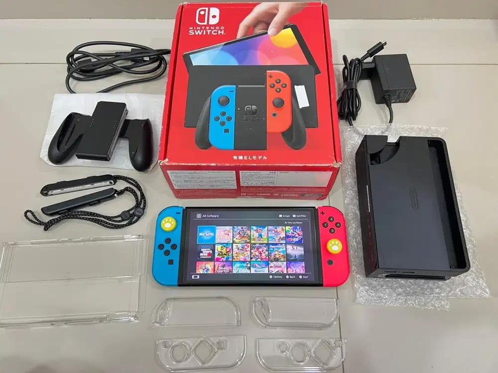 Nintendo switch oled CE EF WE dualboot