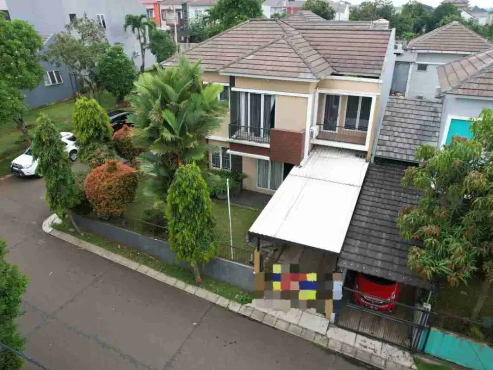 Rumah Hook Full Furnishe Langsung Siap Huni di Bukit Golf Riverside Cibubur