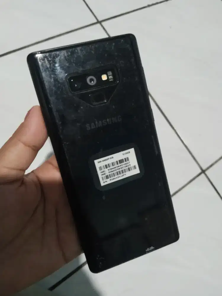 Samsung note 9 ram 8/512 gb second