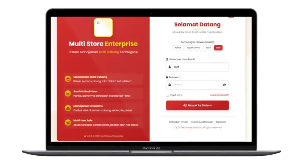 Aplikasi MultiStore Bisnis Skala Kecil dan Besar
