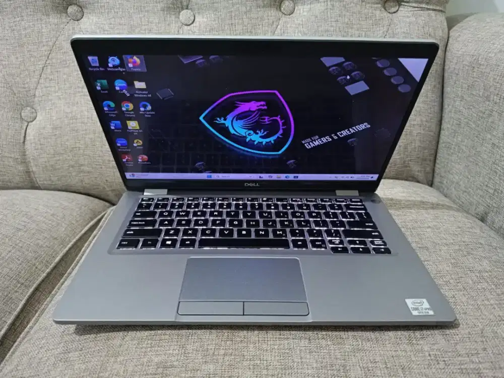 Laptop Dell Core i7 Gen 10 RAM 16GB SSD 512 Touchscreen