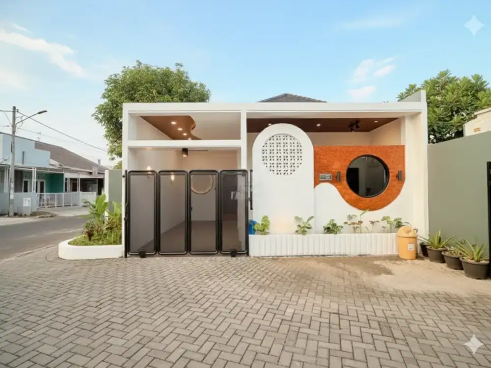 RUMAH JAPANDI FULL KANOPI TERTUTUP 6X19M2 DI TUBA IV BROMO MEDAN AREA