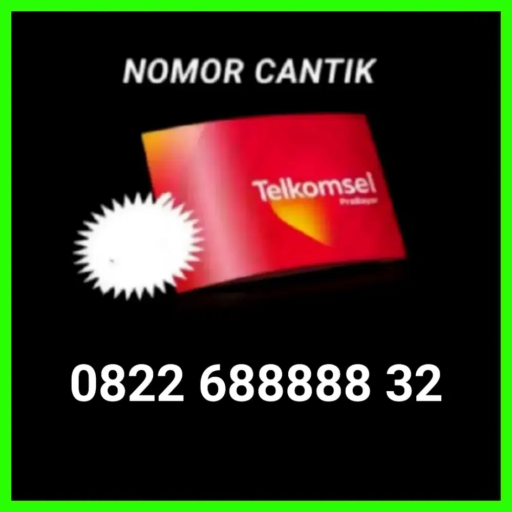 Jok mobil nomor Cantik simpati Telkomsel mobil