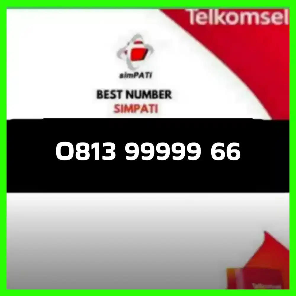 Helm nomor Cantik simpati Telkomsel 11 digit