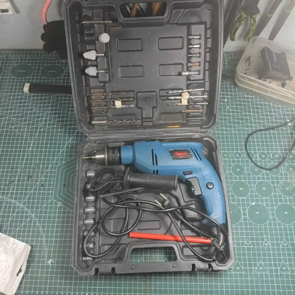 Bor listrik 13mm second fullset