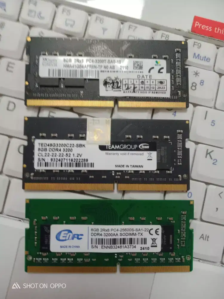 Jual RAM Laptop Cabutan Laptop DDR4 8GB  MINAT W