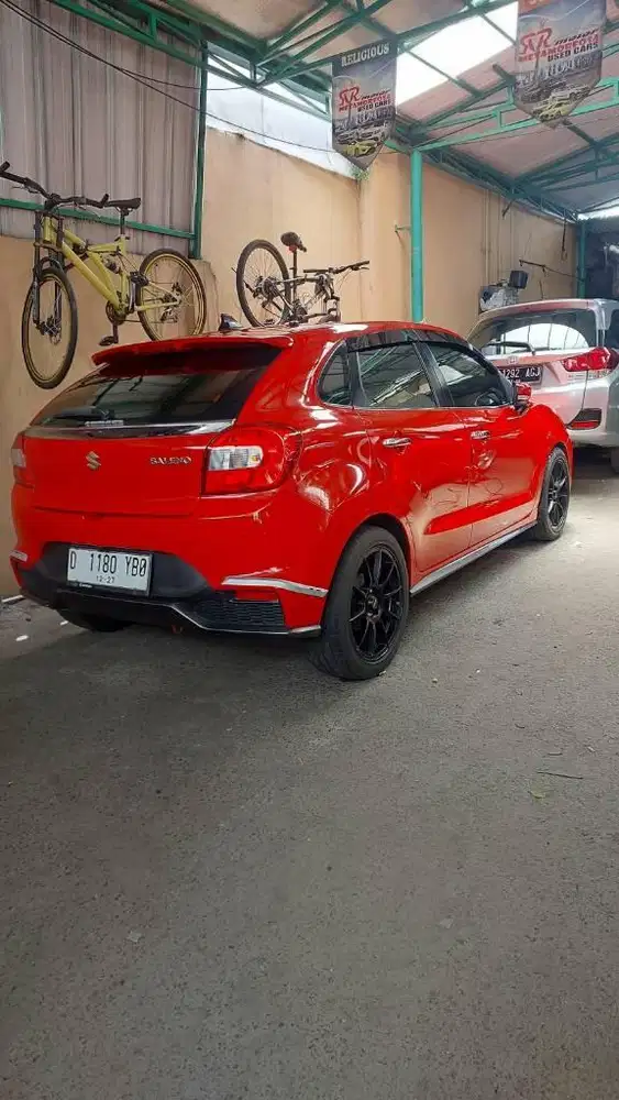 DP 14 JT Suzuki Baleno GL HB Manual  2017  Merah Mulus