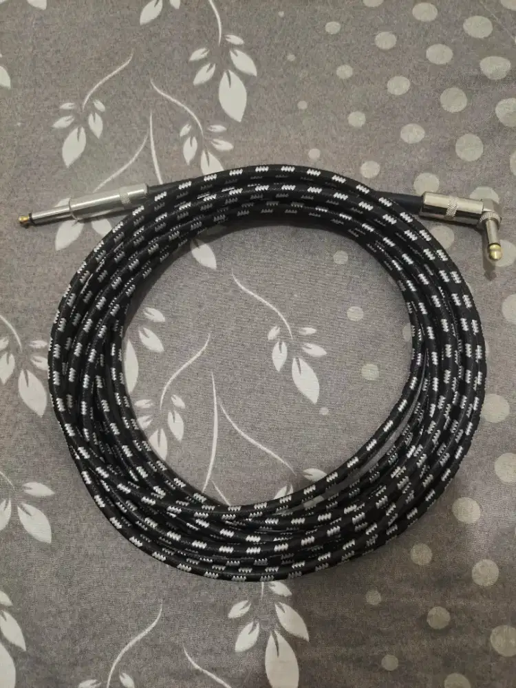 Kabel jack gitar bass 6 meter sonatair