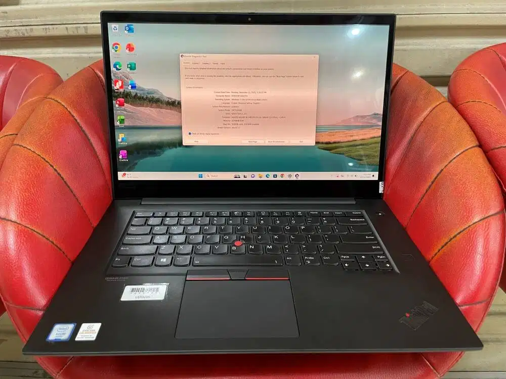 Lenovo ThinkPad P1 G3 Xeon W10855M 32gb 256gb 4K UHD touch screen ori