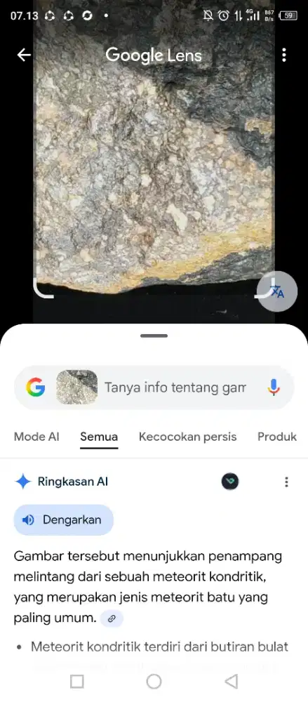 Batuan Langka Temuan