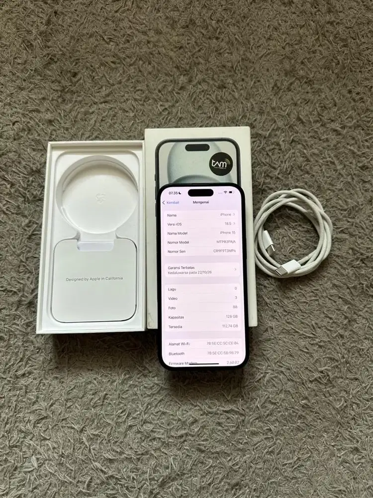 Iphone 15 128GB Ibox