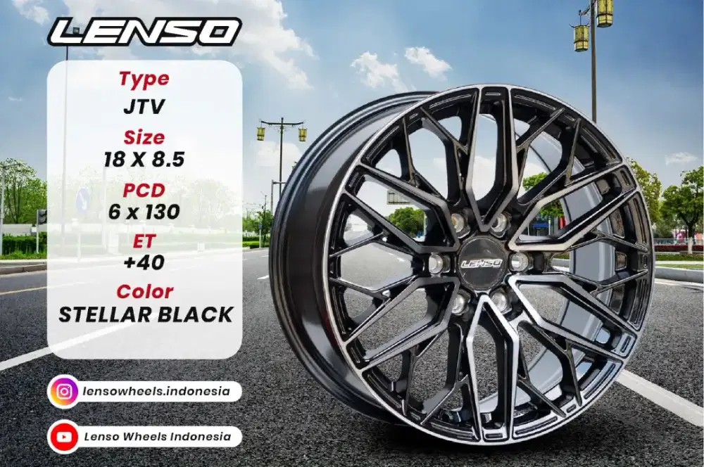 Velg Hiace premio lenso jtv r18 6x130