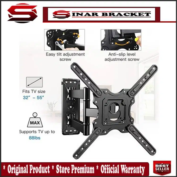Breket Bracket Brecket TV LCD LED mount NB P4 North Bayou