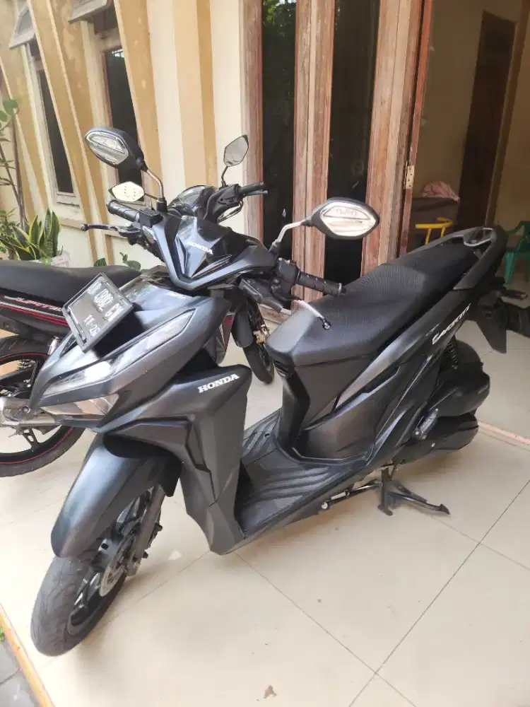 Vario 125 hitam doff 2021 bantul low km 20rb an Gbm