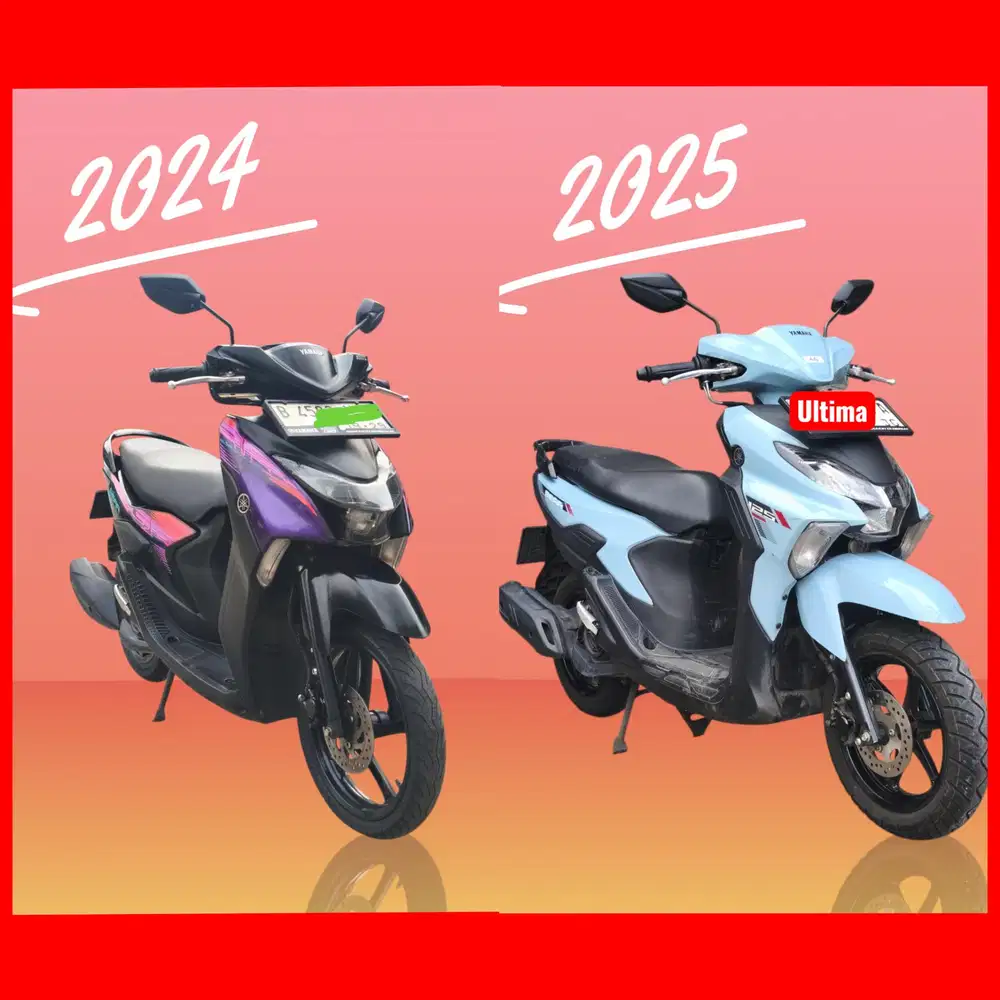 Dp 500K Yamaha Gear 125 Ultima (Bi jelek KTP daerah bs kredit) mio