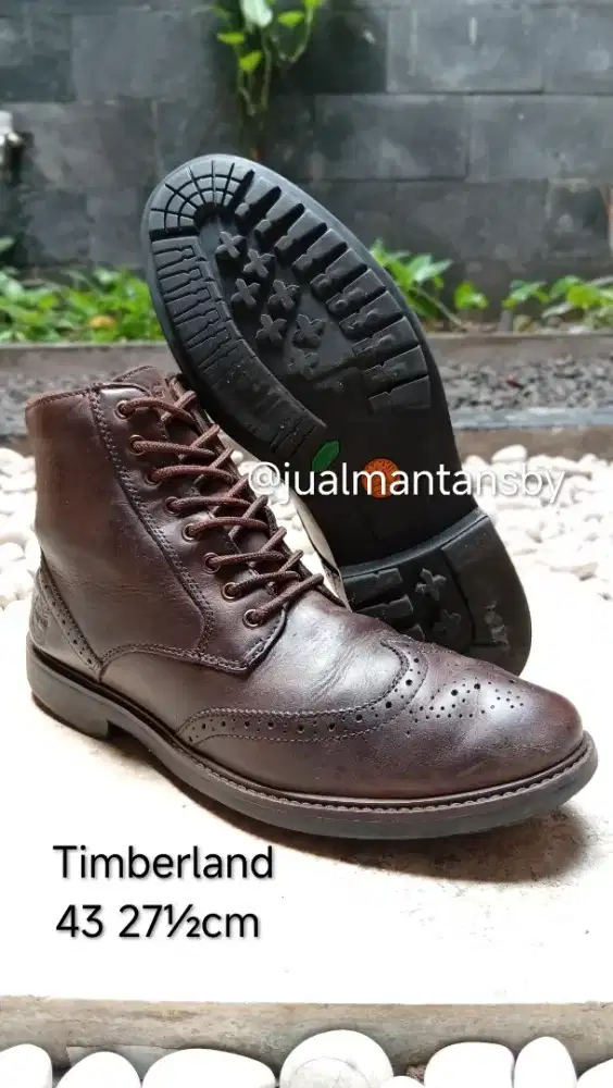 TIMBERLAND Wingtip Vintage Classic Boots HARGA NETT
