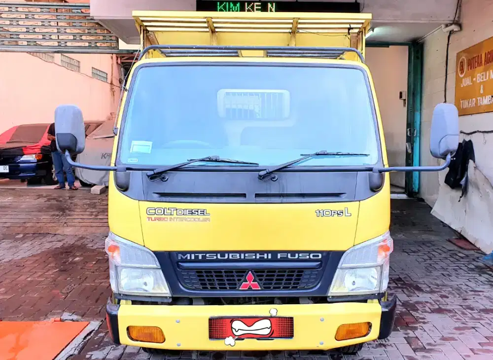 Truk Colt Diesel Canter Engkel FE71 Long 2015/2016 Ors No Elf Box KIM