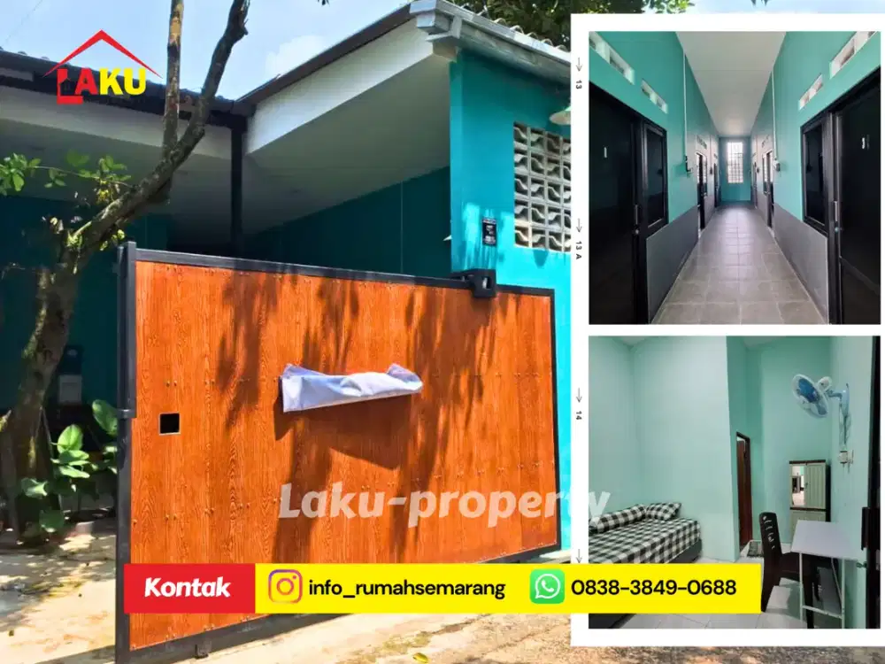 Kos Baru Dekat Kampus UNWAHAS Gunungpati – Full Furnished, Open Price 750 Juta Nego!