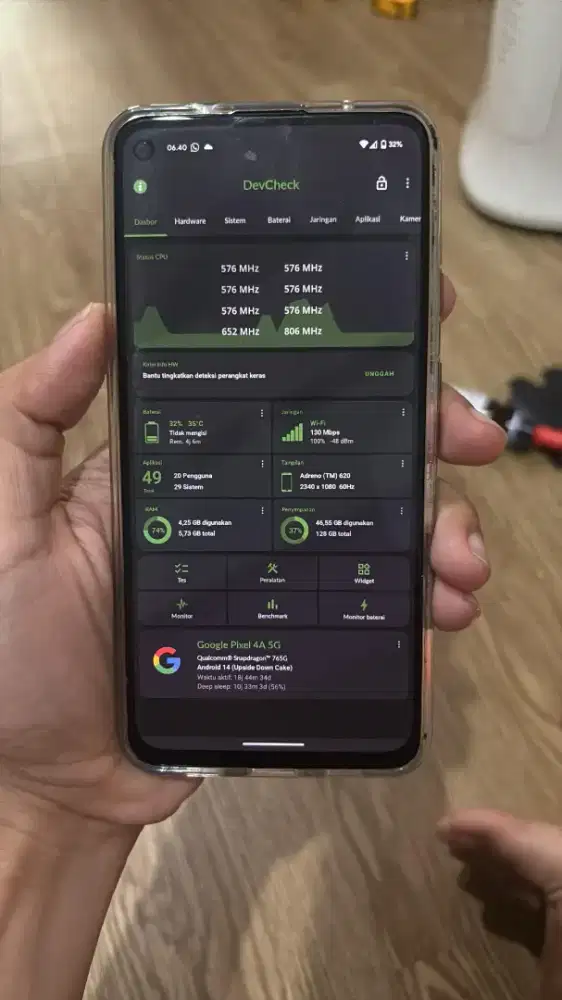 Tt/Bt Google Pixel 4a 5g