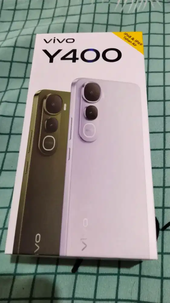 Vivo Y 400 ram 8/256 warna ungu