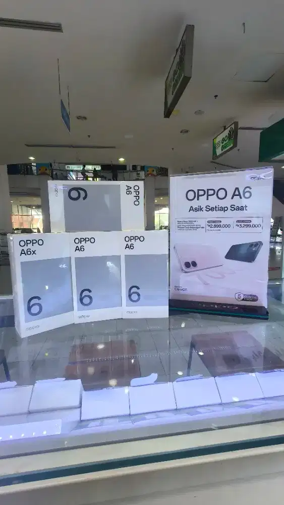 oppo A6 new garansi resmi 6/256gb