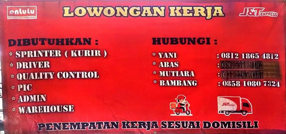 LOWONGAN KERJA EXPEDISI