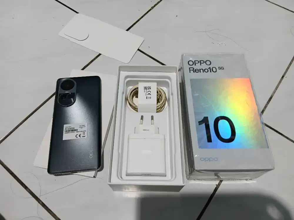 Oppo reno 10 5G ram 8/256 gb fullset orian