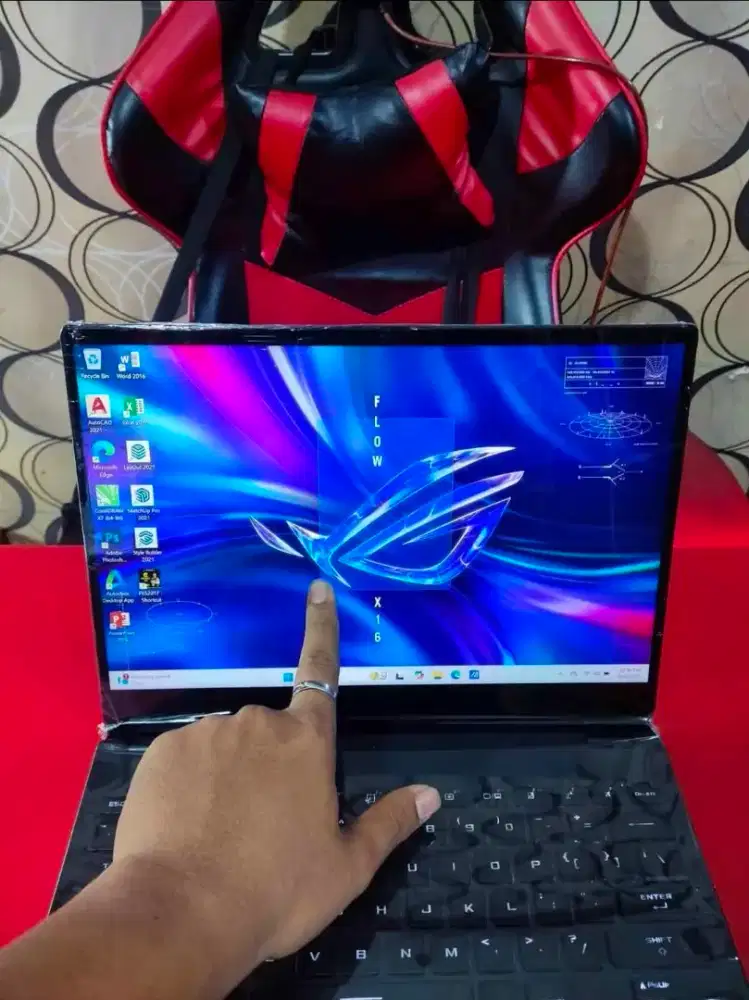 ASUS ROG FLOW RYZEN 9 RAM 16GB SSD 1TB RTX 3050 Flip Touchscreen