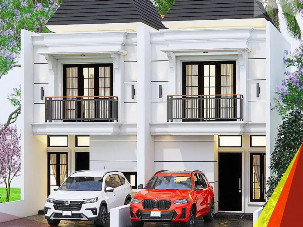 Rumah Dijual Di Ceger Cipayung Jakarta Timur Exclusive American Classic 3 Kamar [APSCEGERTH]