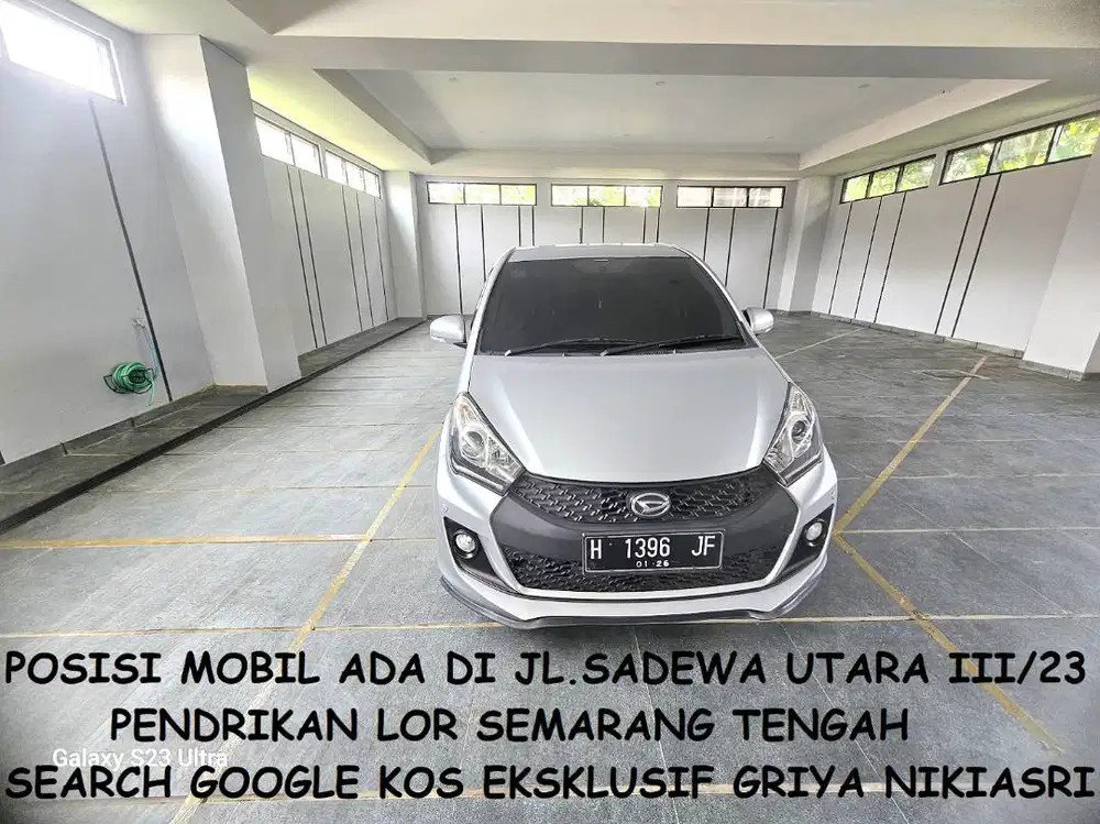 Daihatsu SIRION 1.3 MT tahun 2015,pemakaian pribadi(cewek)