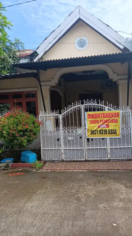 Disewakan Rumah tinggal 3 kamar tidur