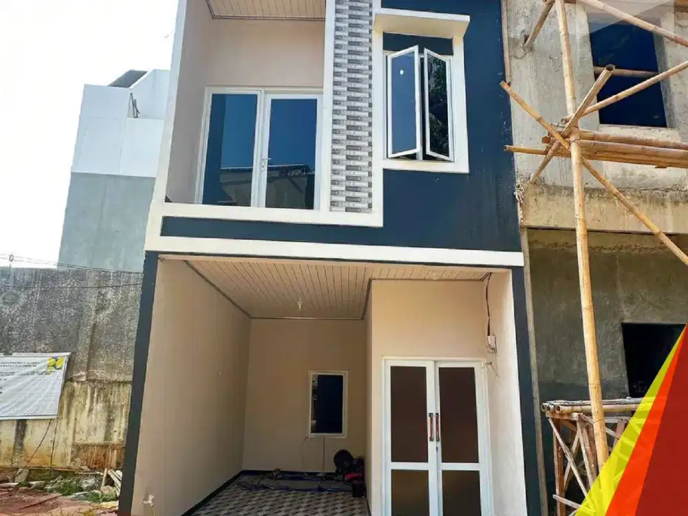 Rumah Dijual Di Cijantung Pasar Rebo Jakarta Timur Jaktim MURAH 2 Lantai Jual