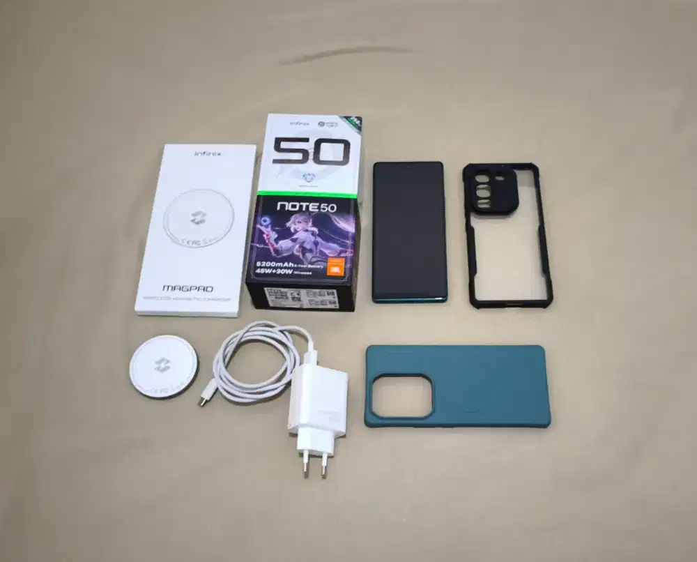 (Bekas) INFINIX NOTE 50 8/256 GREEN