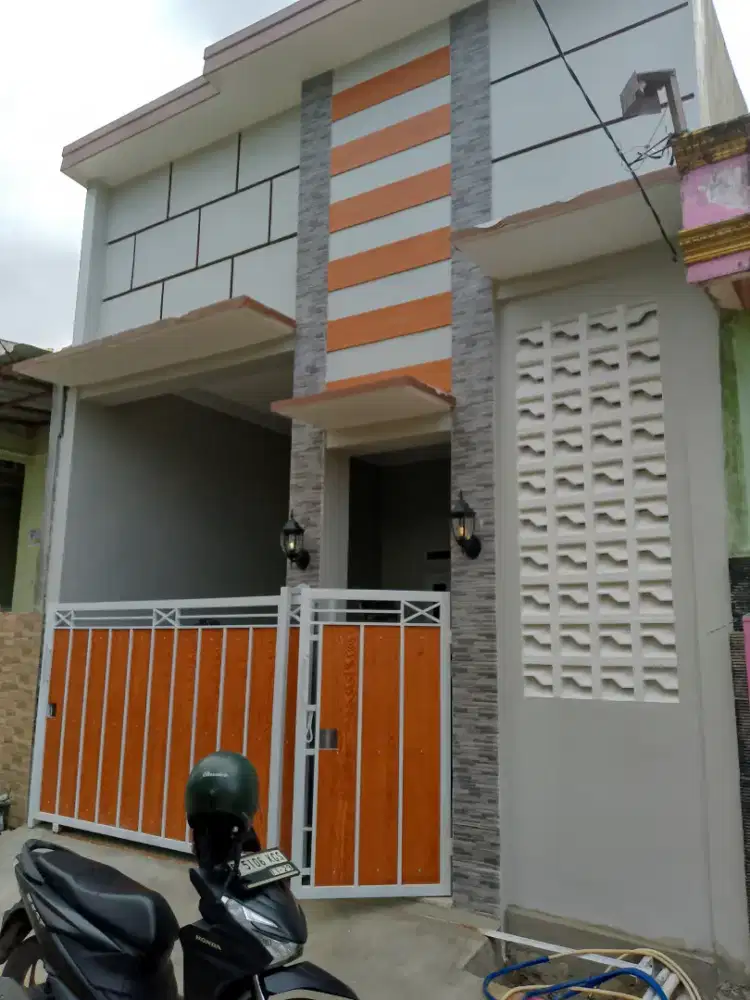Lokasi belakang Alfamidi Villa Gading Harapan 1 Timur KPR cukup 15jt