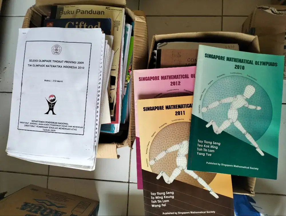 Buku olimpiade matematika smp sma jual borongan