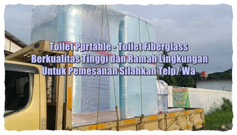 Toilet Proyek/Toilet Portable/Toilet Event/kuat dan kokoh / Toilet Reg