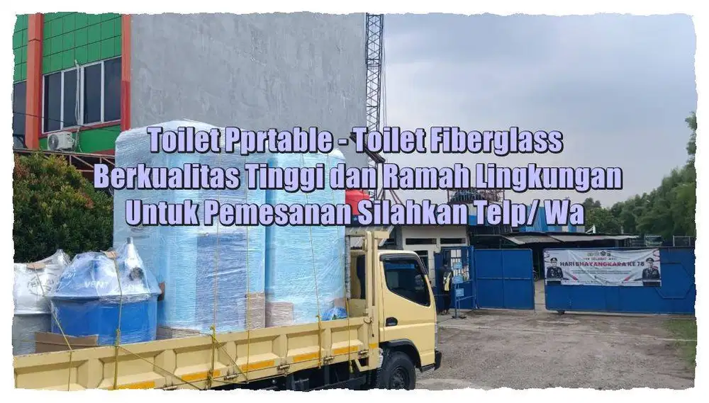 Stok Banyak !! Toilet Proyek, Toilet Portable, Toilet Event kuat dan k